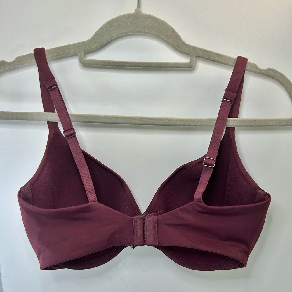 Victoria’s Secret Body by Victoria IPEX Maroon Adjustable Strap Bra 34DD - Picture 5 of 13